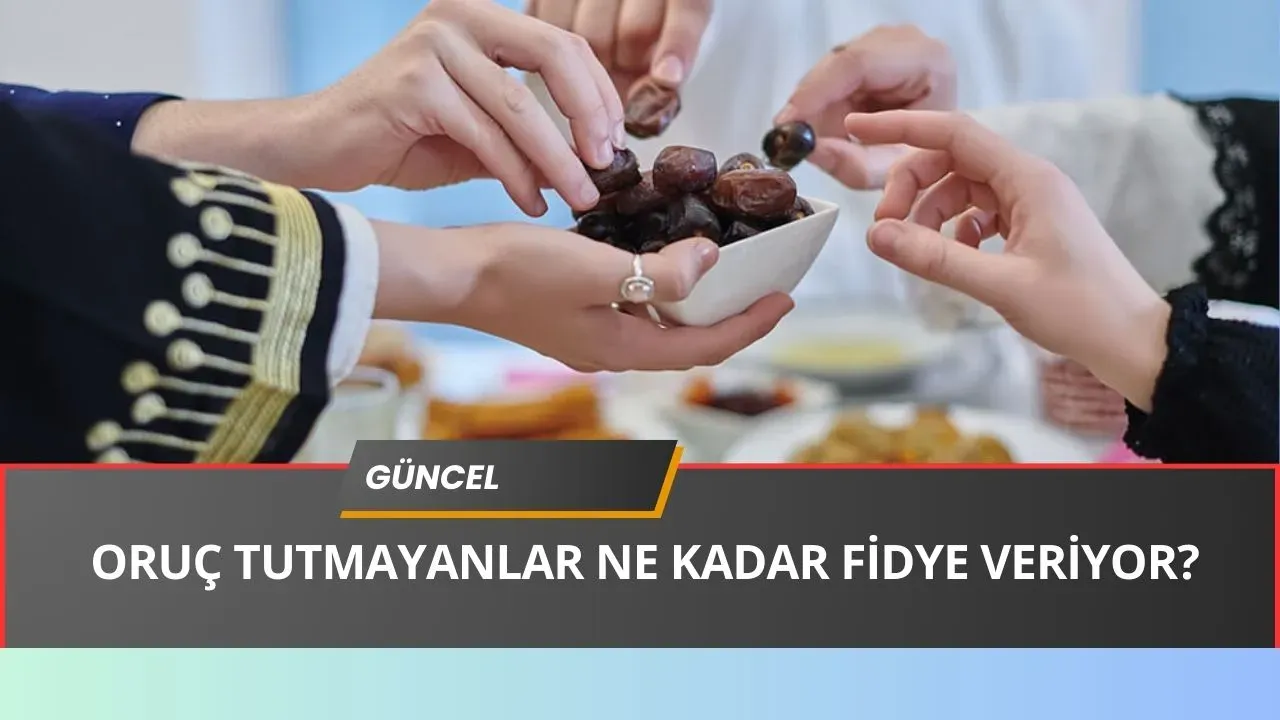 Image for İşte Türkiye'de Oruç Tutmayanların Sayısı! Ne Kadar FİDYE VERECEKLER?