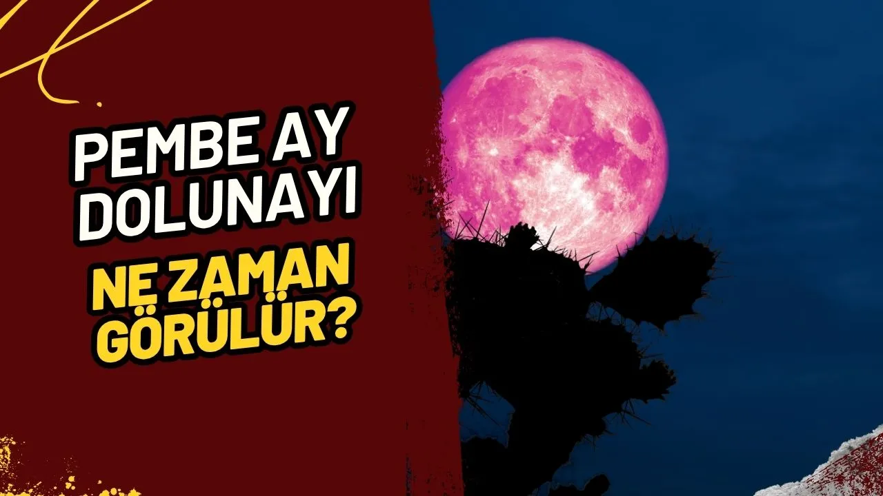 Pembe Ay Dolunayı Nedir? 2025'te Ne Zaman Görülecek, Renkli mi Olacak? İşte Tüm Merak Edilenler!