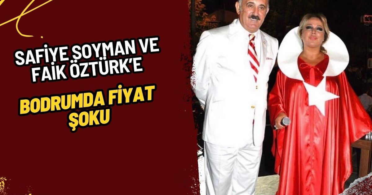 Bodrum'da Şok Fiyat! Safiye Soyman ve Faik Öztürk'ün 18 Bin TL'ye Lahmacun ve Adana Keyfi